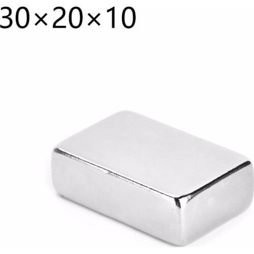 1/2/5 шт., неодимовые магниты 30x20x10, 30 мм x 20 мм x 10 мм