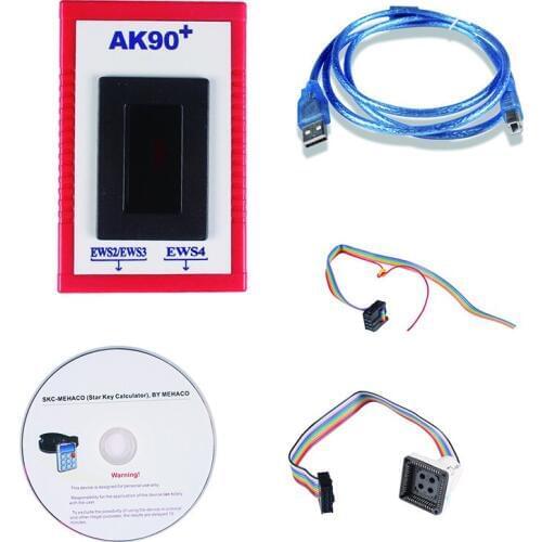 Программатор ключей AK90 + AK90 лучшего качества для всех BMW EWS, новейшая версия V3.19
