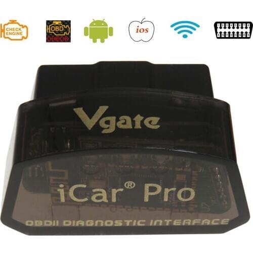 Автомобильный диагностический сканер Vgate iCar Pro ELM327 WIFI OBD2 для Android/iOS iCar Pro Wi-Fi ELM 327 Wi-Fi OBD 2 Автомобильные диагностические инструменты