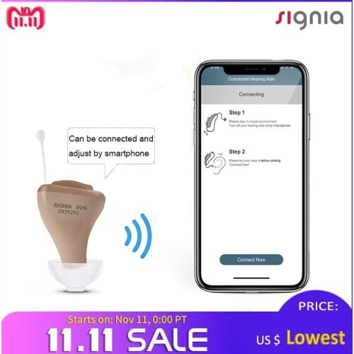 Невидимый слуховой аппарат SIEMENS Signia Nano8Channel программируемый цифровой слуховой аппарат, регулируемый слуховой аппарат с дистанционной регулировкой