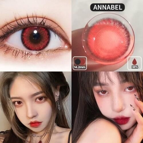 Аксессуары/пара, маленькие контактные линзы для глаз, Нью-Йорк