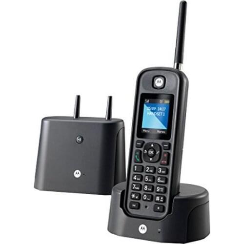 Беспроводной телефон Motorola E52000X60T1GEF03, черный