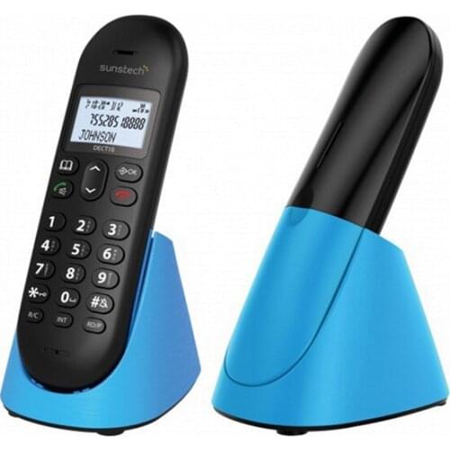 Беспроводной телефон Sunstech DECT10BL DECT 1,5 "LCD Blue