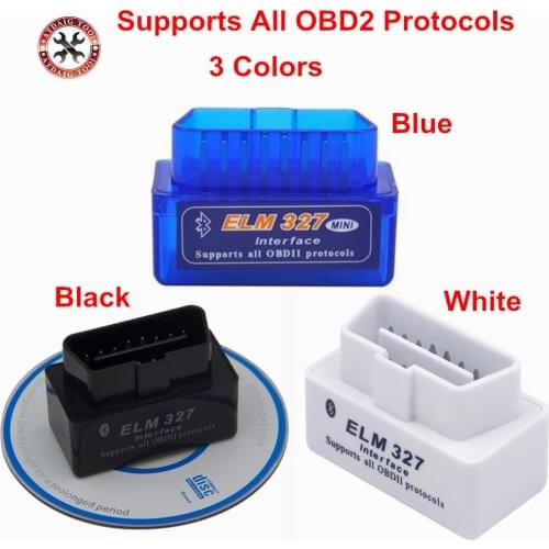 Промо-цена, новый мини-сканер Vgate V 2,1 ELM 327 Bluetooth Vgate Scan OBD2 / OBDII ELM327 V2.1, адаптер BT