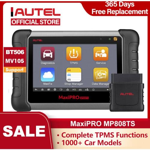 Autel MaxiPRO MP808TS OBDII Автомобильный диагностический инструмент OBD2 сканер OBD 2 считыватель кодов TPMS Функции PK AP200 MK808 MK808TS