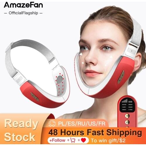 Аппарат AmazeFan для V-образной подтяжки лица, ухода за кожей, подтяжки подбородка, подтяжки щек