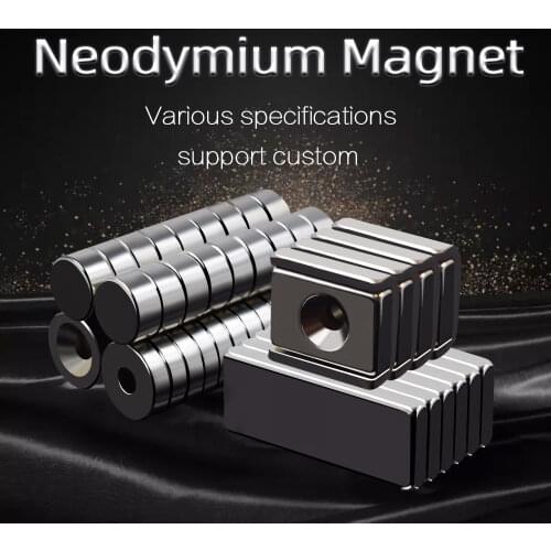 Неодимовый магнит редкоземельный небольшой сильный магнит различных размеров постоянный Неодимовый магнитный листовой диск