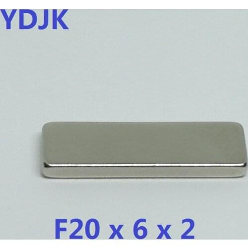 10 20 50 100 шт./лот магнит 20*6*2 мощный кубовидный редкоземельный постоянный неодимовый магнит N35 20x6x2 магниты NdFeB 20 x 6 x 2