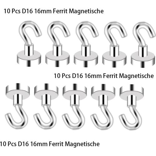 10 шт., неодимовые магнитные крючки-вешалки, 5,5 кг