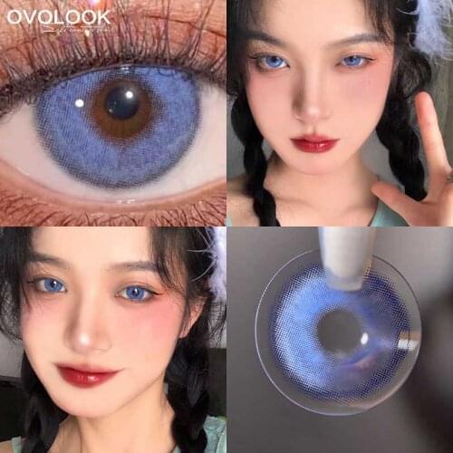 Фотоаксессуары/пара красивых линз серии 3 тона цветные линзы ed для глаз цветные линзы контактные линзы натуральный зрачок (Диаметр: 14 мм)