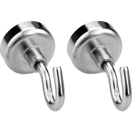 Магнитные Крючки, прочные сверхмощные Неодимовые Магнитные Крючки, сильный редкоземельный Круизный крючок для подвешивания дома, кухни, офиса, ящик для инструментов