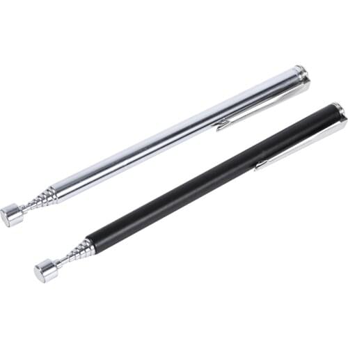 Телескопическая магнитная ручка, портативная Магнитная магнитная ручка, раздвижная ручка для захвата, ручной магнитный инструмент