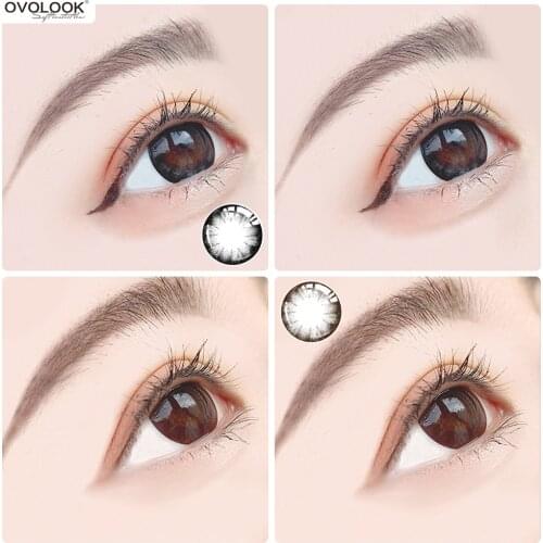 Контактные линзы Choco, 2 шт., 2 тона, диаметр OVOLOOK-1 мм, 14,5 пара