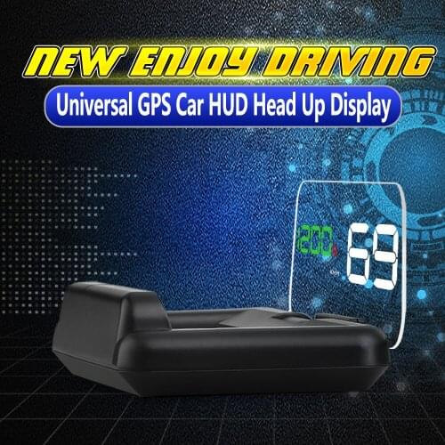 Универсальный автомобильный зеркальный дисплей T900 HUD obd2, автомобильный проектор GPS скорости, превышение скорости, оборот в минуту, напряжение, безопасность, сигнализация, компьютер для вождения