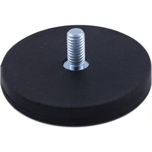 1/5/10 шт. D22 D43 D66 D88 магнитное основание с резиновым покрытием крепежный кронштейн с внешней резьбой держатель для лодки светодиодная подсветка Автомобильная балка