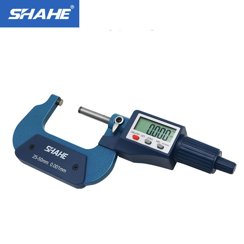 Микрометр shahe. Микрометр внешний цифровой pl 600-8006. микрометр измерительный прибор.