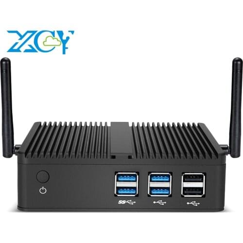 Мини-ПК XCY без кулера, Intel Core i7 4500U 8 ГБ ОЗУ 128 ГБ/256 ГБ SSD 300 Мбит/с Wi-Fi гигабитный Ethernet HDMI VGA HTPC Windows 10